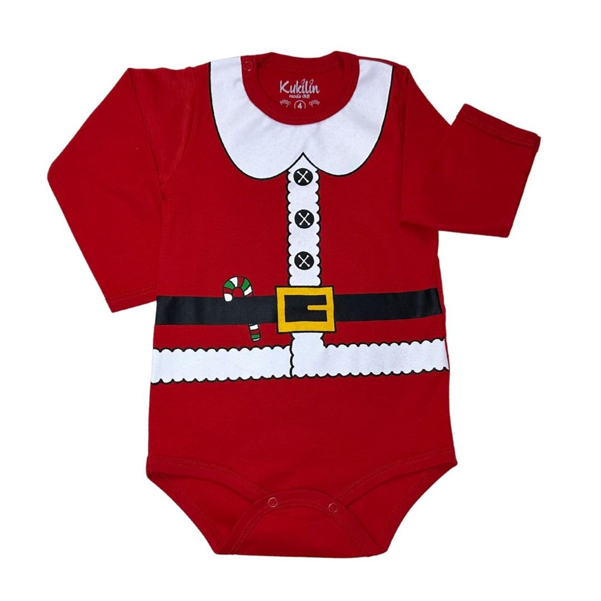 GENERICO - Body Bebé Feliz Navidad Talla 2