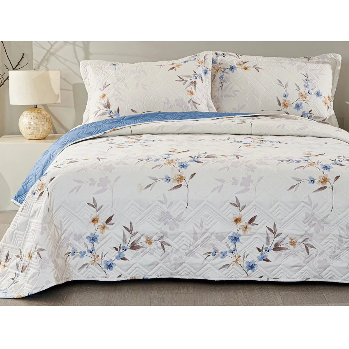 VENEZIA - CUBRECAMA VENNEZIA ESTILO CALIFORNIA  1.5PLZ