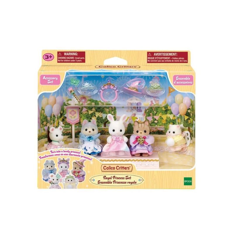 SYLVANIAN FAMILIES - Calico Critters Set Quintuple Princesas Mágicas