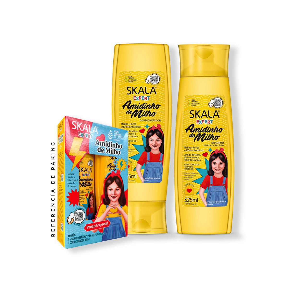 SKALA - Shampoo + Acondicionador Almidón de Maíz kids Skala Expert 200ml
