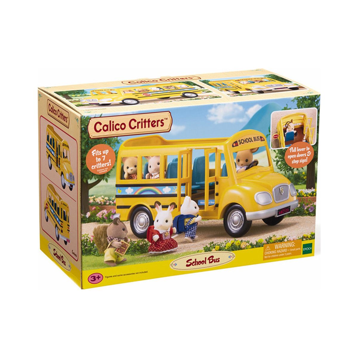 SYLVANIAN FAMILIES - Sylvanian Families Calico Critters Autobús Amarillo Escolar