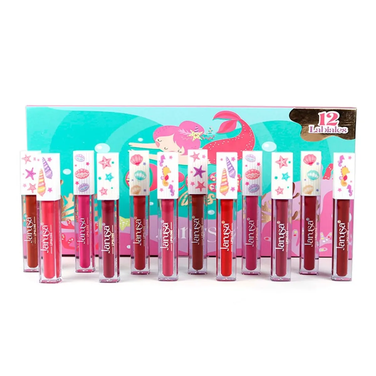 GENERICO - LABIALES MATE 24 HRS LARGA DURACIÓN JARUSA box 12 unid