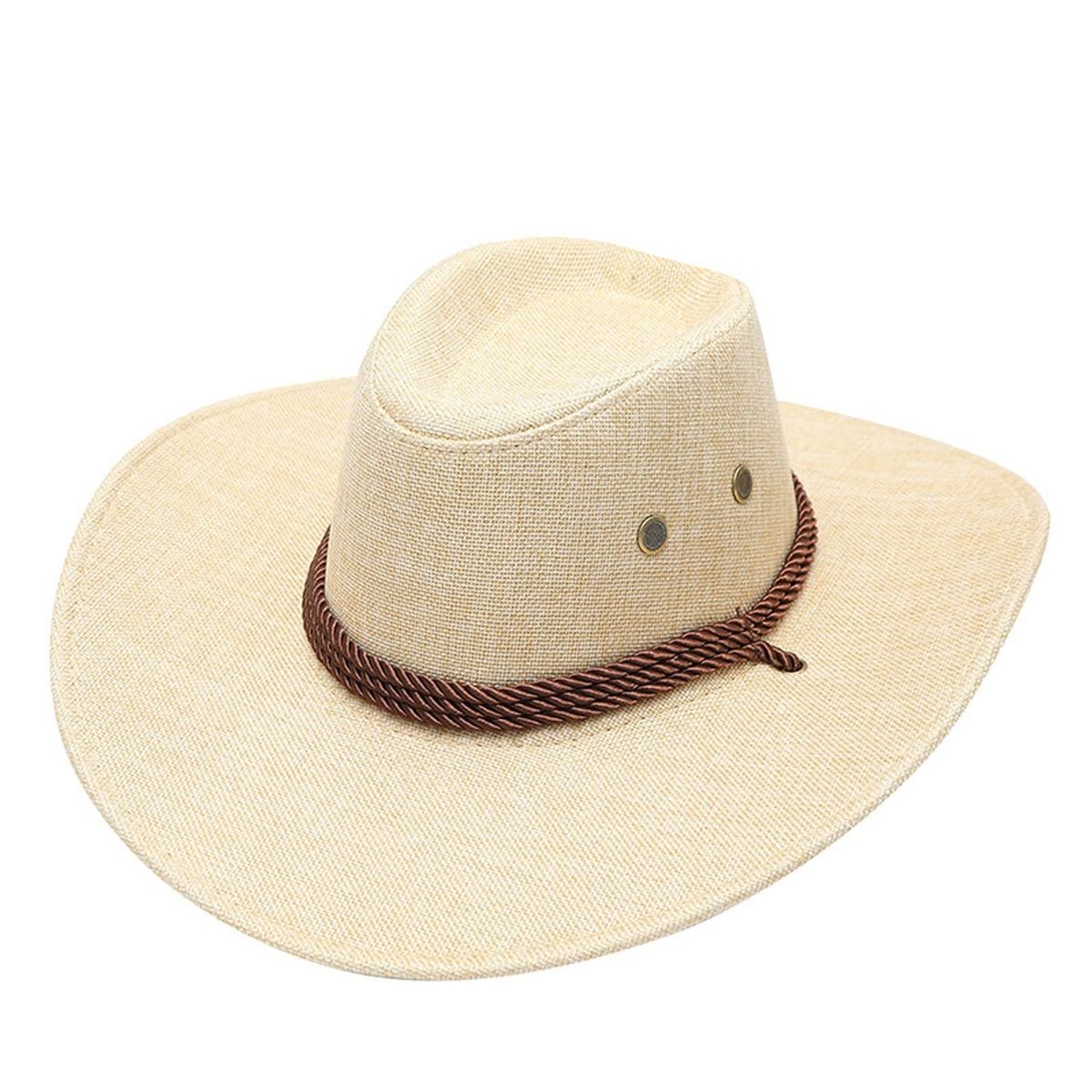 KAST PE - Sombrero Estilo Vaquero Antonio - Crema