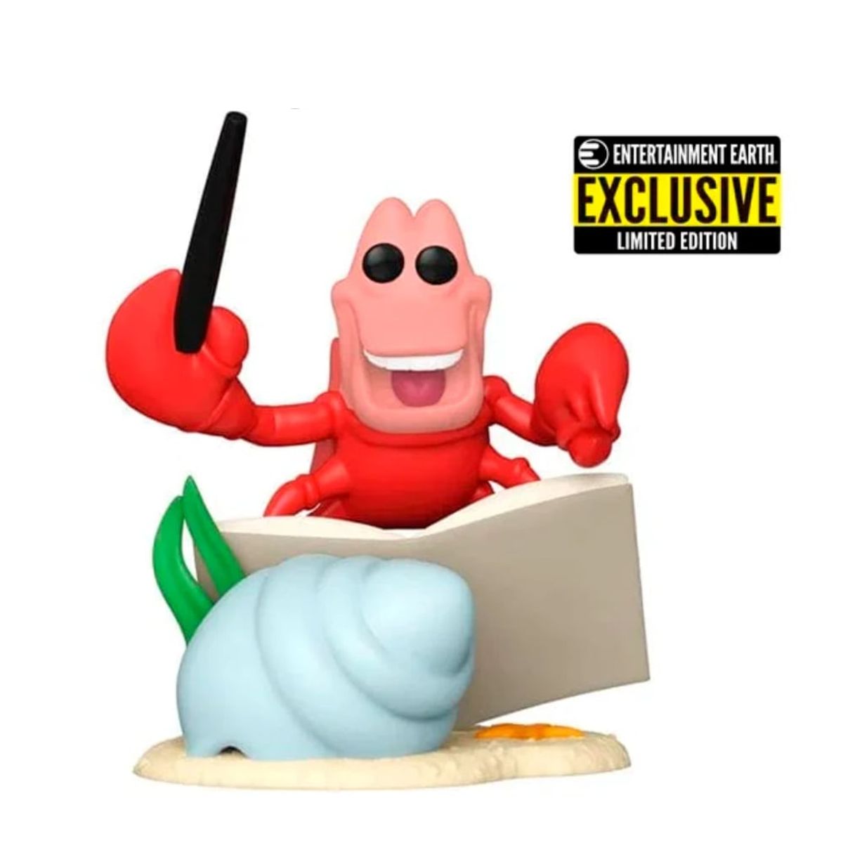 FUNKO - Funko Pop Sebastian La Sirenita Entertainment Earth Exclusive