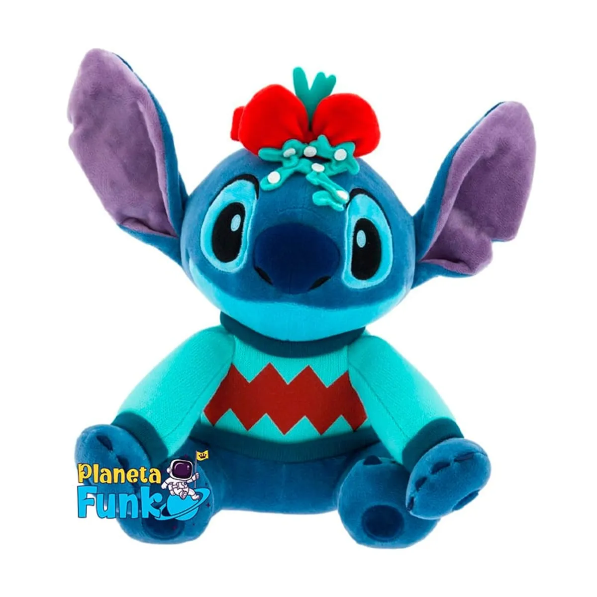 JUST PLAY - STITCH PELUCHE NAVIDEÑO 25CM