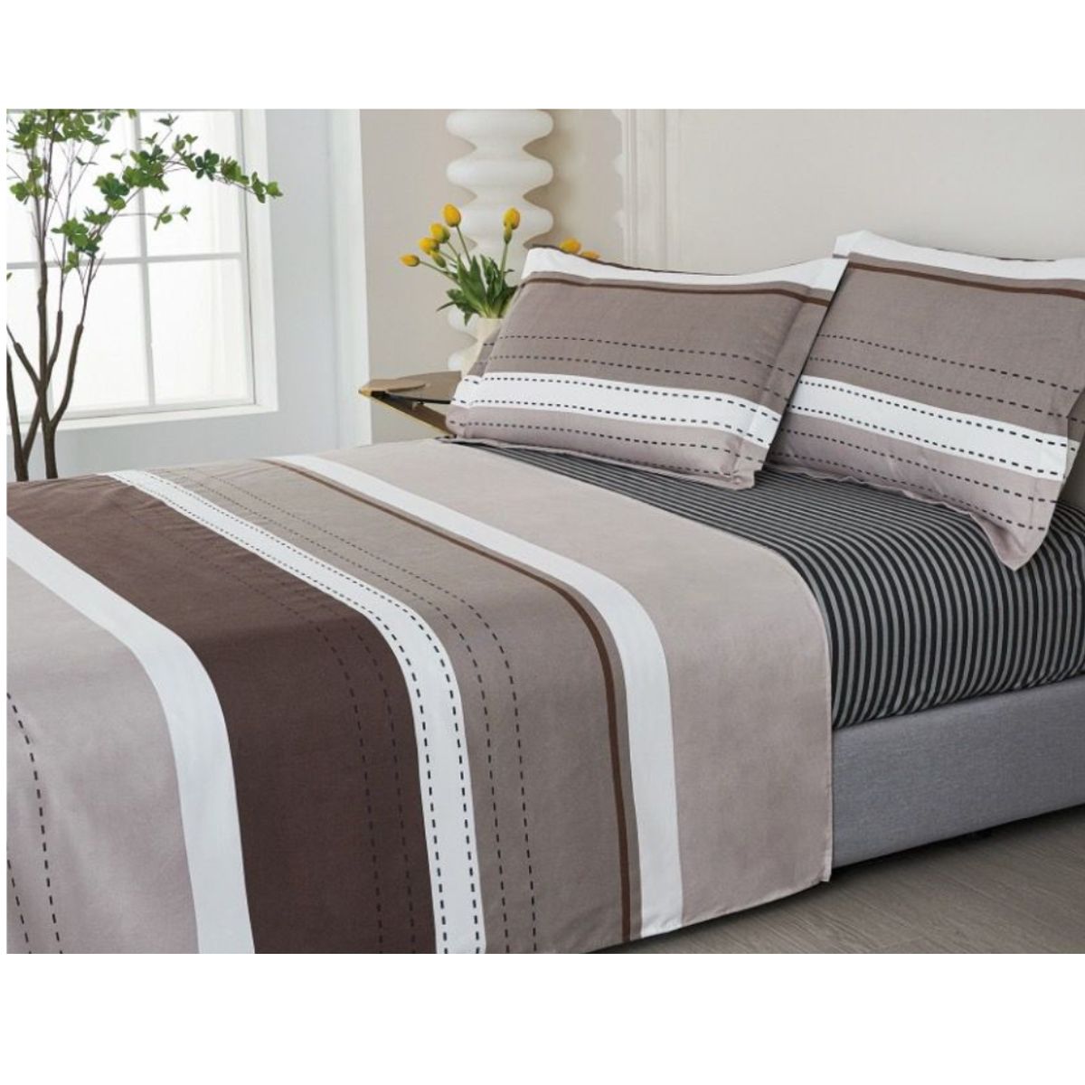 VENEZIA - JUEGO DE SÁBANAS VENNEZIA CALIFORNIA 2 PLZ