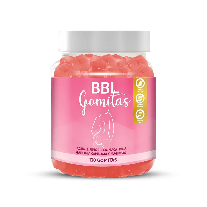 GENERICO - Gomitas BBL Aguaje con Fenogreco - 130 gomitas Sottcor Labs