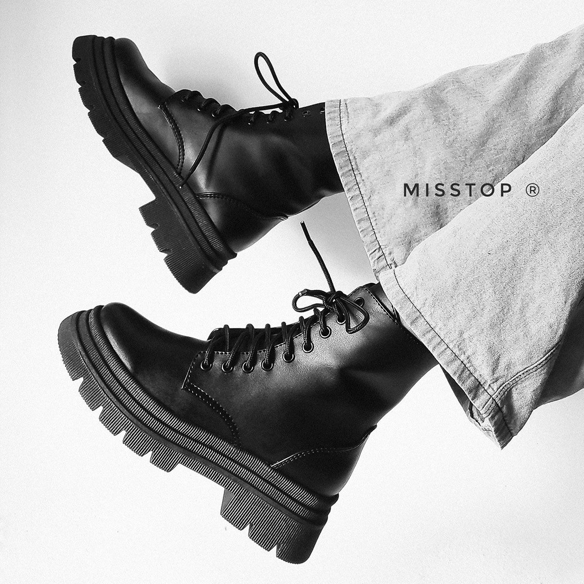 MISS TOP - BOTINES MUJER NEGRO MISSTOP