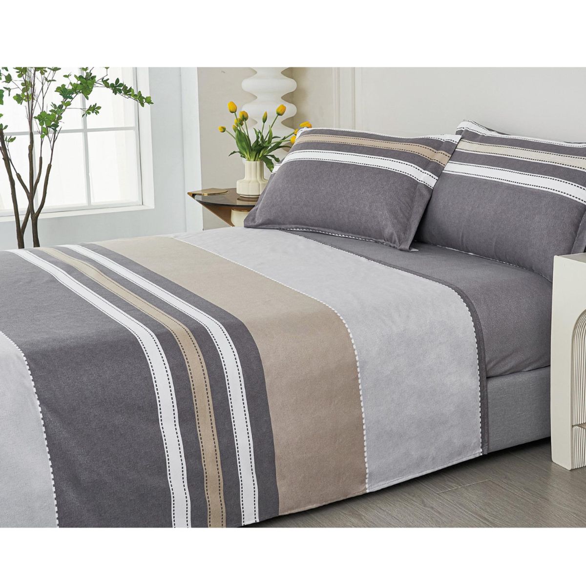 VENEZIA - JUEGO DE SÁBANAS VENNEZIA CALIFORNIA QUEEN