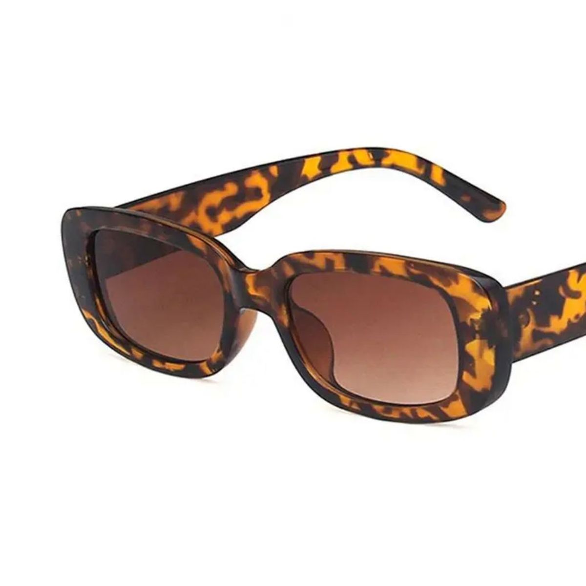 KAST PE - Gafas Lentes de Sol Vintage Maryorie Marrón + Estuche