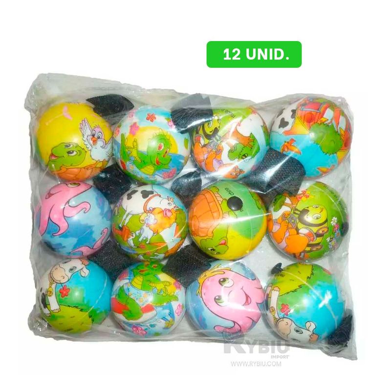 RYBIU IMPORT - Balones Dinamicos en Modelo de Animales Y+Ligas de Regalo
