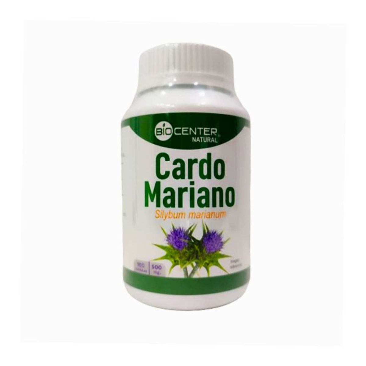 BIOCENTER NATURAL - Cardo Mariano Biocenter Natural 100 Cápsulas 500mg