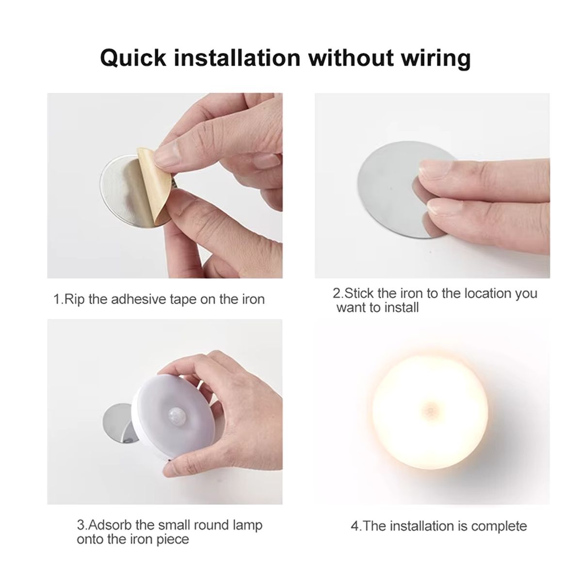 GENERICO - Foco Lampara Led con Sensor de Movimiento