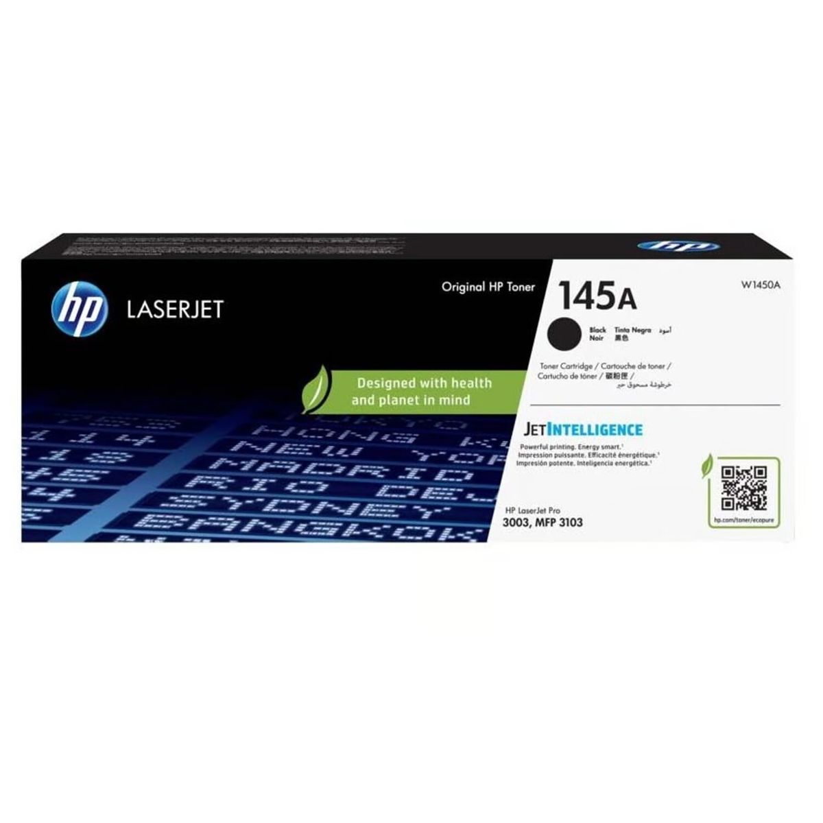 HP - Toner HP W1450A (145A) Negro 1,700 Pag. L.J.3103 3008dn, 3101,3108fdn