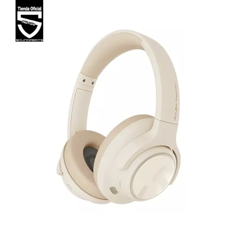 SOUNDPEATS - Audífonos SoundPeats Space Hybrid ANC Beige
