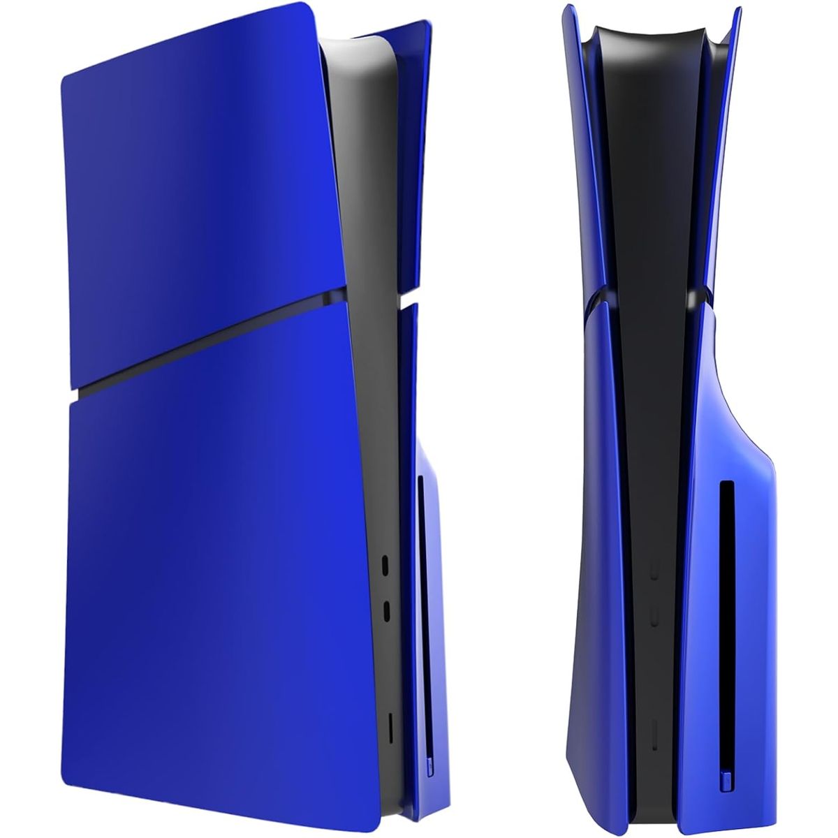 GENERICO - Carcasa Case Tapa Faceplate Para Ps5 Slim Color Azul
