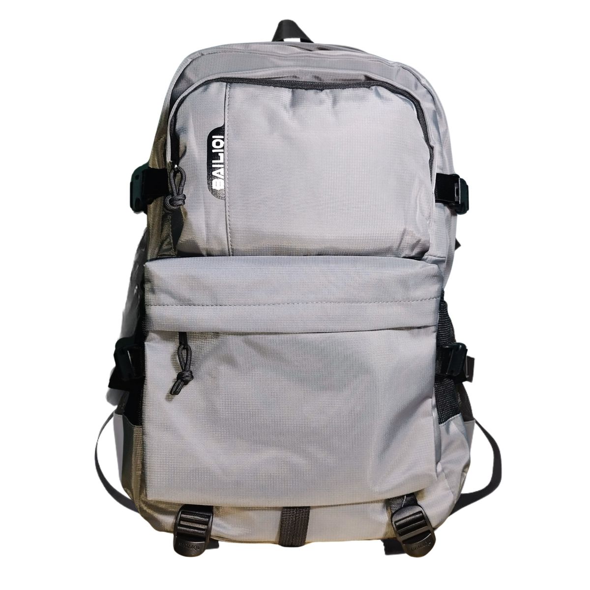 GENERICO - Mochila impermeable multifuncional gris para estudio negocios y ocio