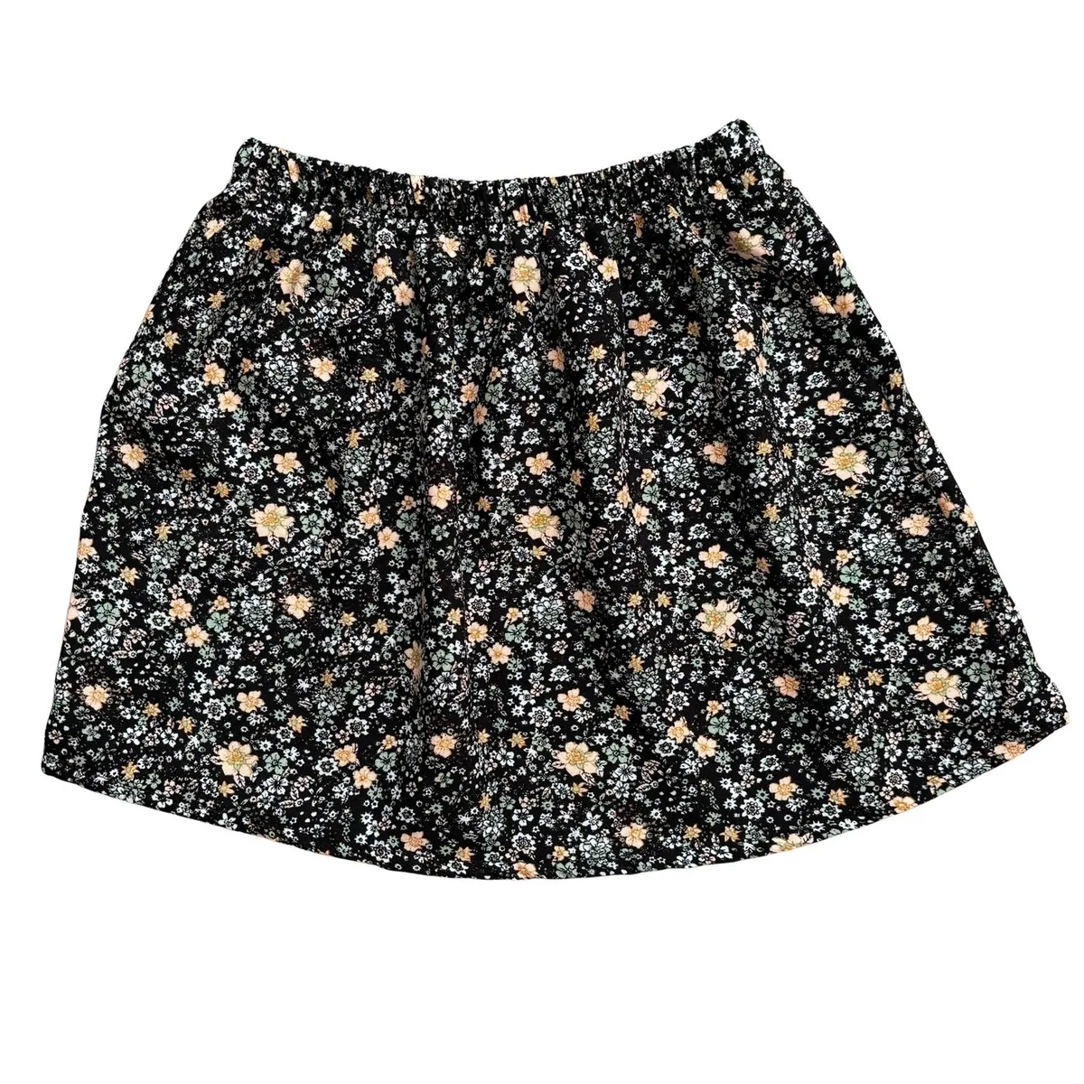 RED CARROT - Falda negra con flores