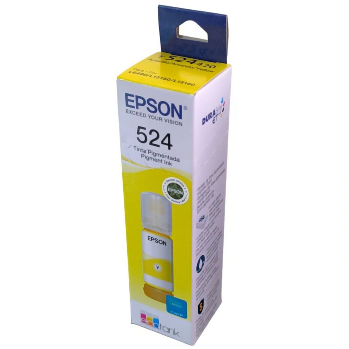 EPSON - TINTA EPSON T524420-AL Yellow Para L6580 L15150 L15160