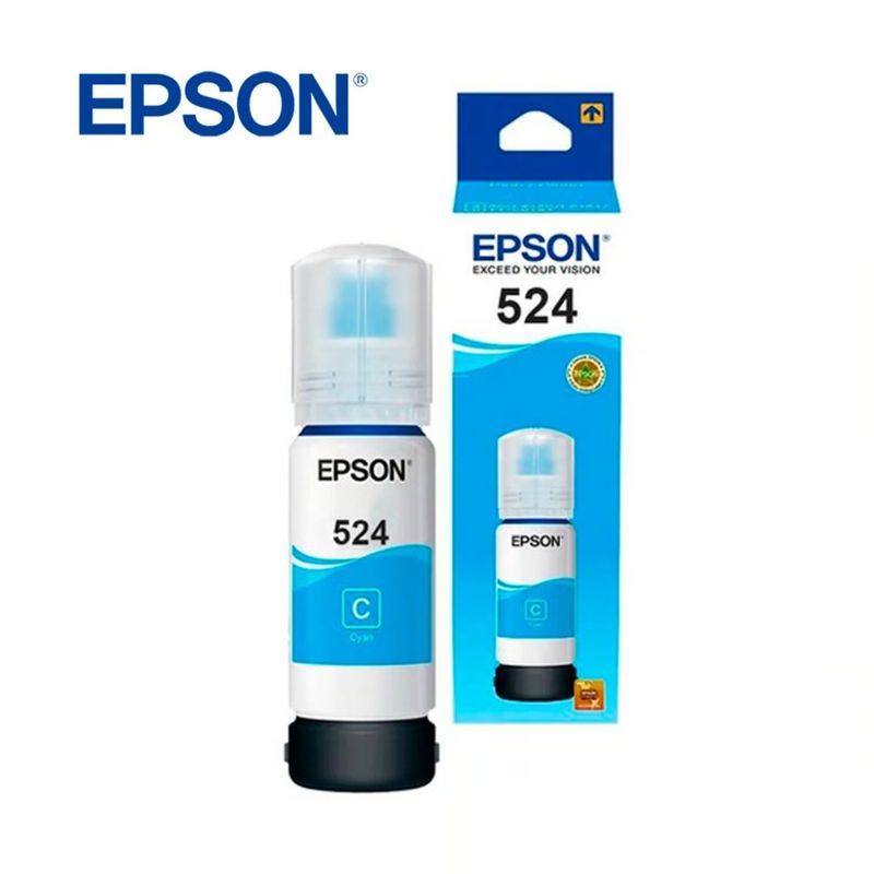 EPSON - TINTA EPSON T524220-AL CYAN Para L6580 L15150 L15160