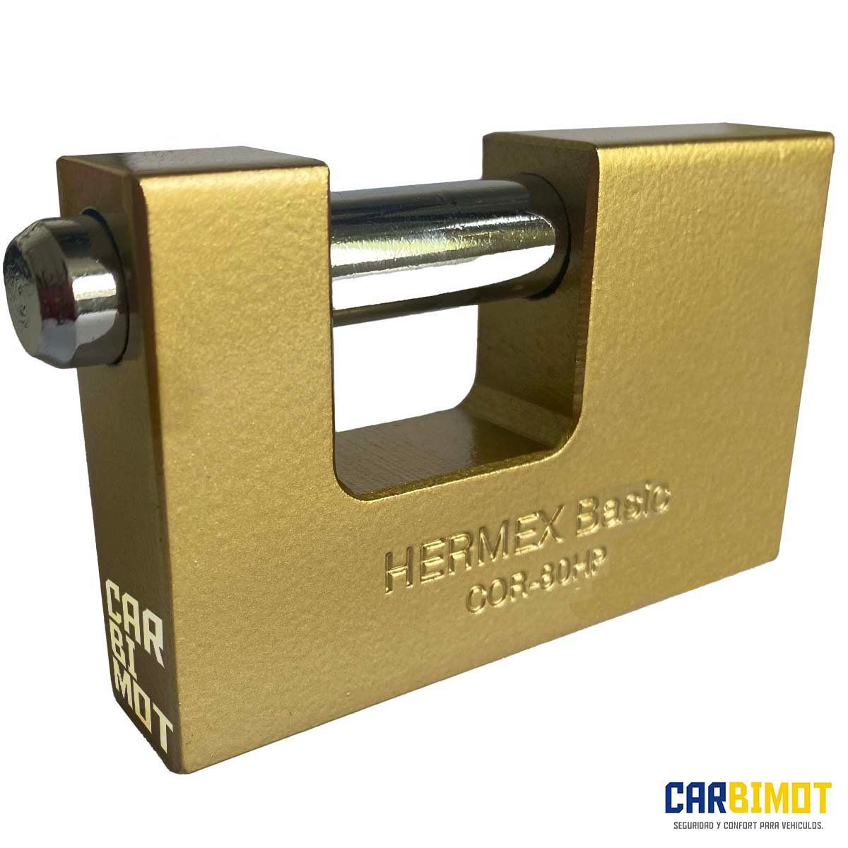 HERMEX - CANDADO ANTIPALANCA  JUMBO ANTICIZALLA J80