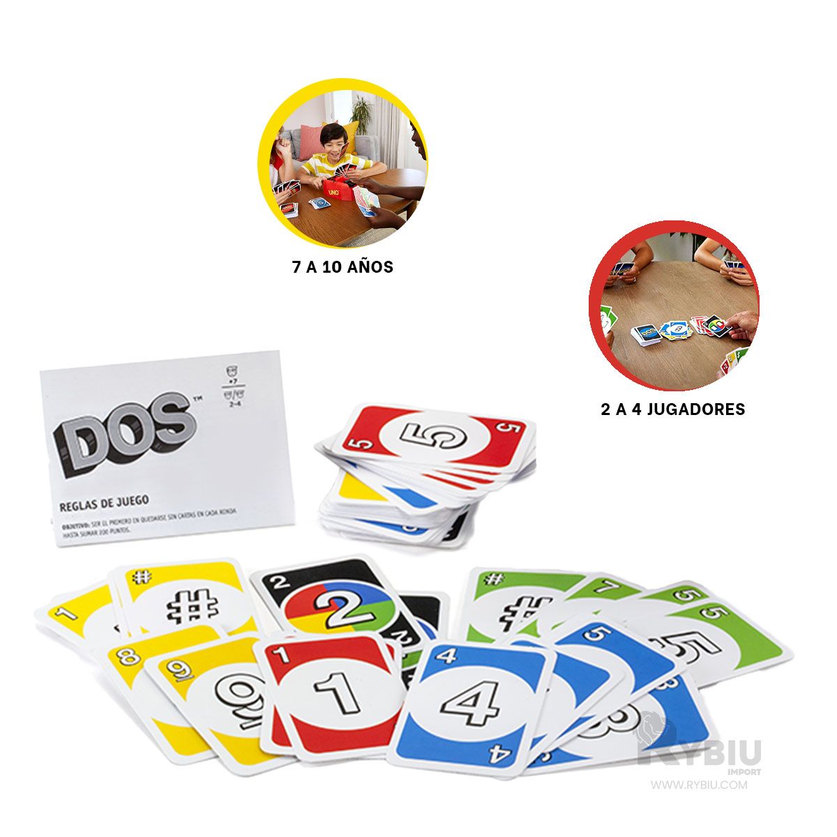 RYBIU IMPORT - Paquete Pequeño de Carton de Tono Azul Y+Regalo Stickers