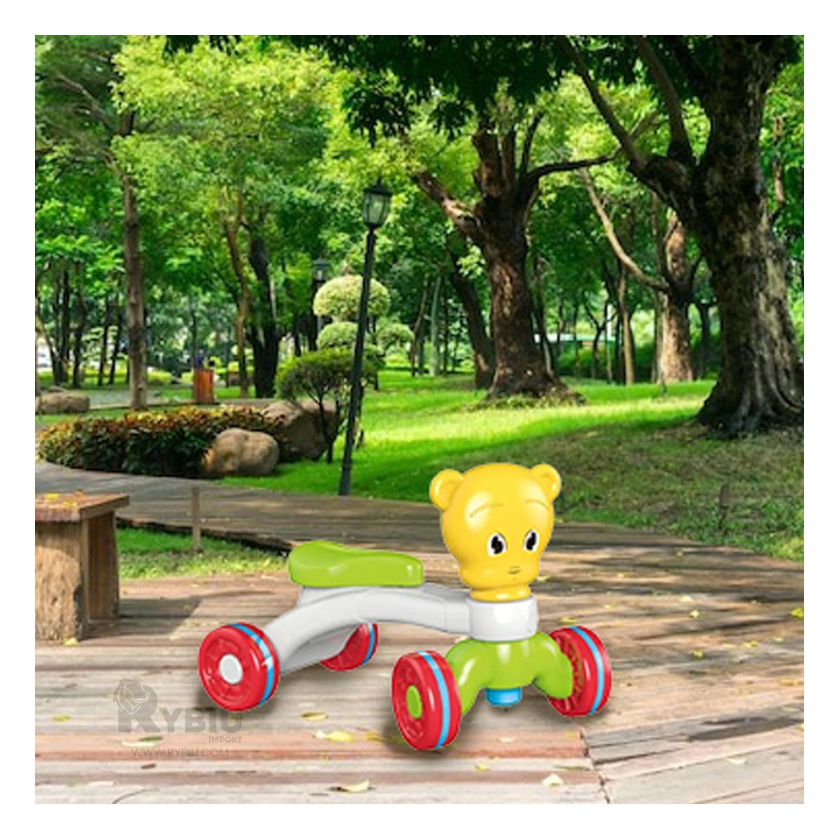 GENERICO - Bicicleta Pequeña de Bebe de Tono Multicolor Y+Gift Stickers