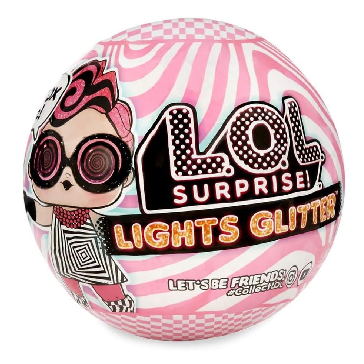 LOL - LOL Surprise Glitter Muñeca Brillo Luminosa con 8 Sorpresas