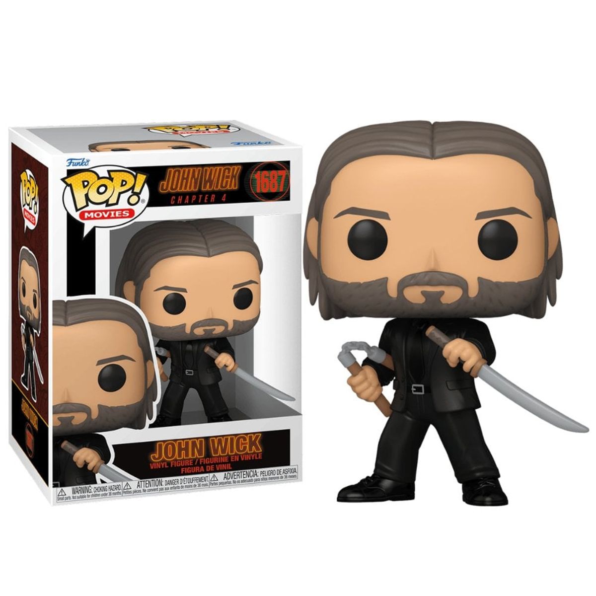 FUNKO - Funko Pop John Wick - John Wick with Sword
