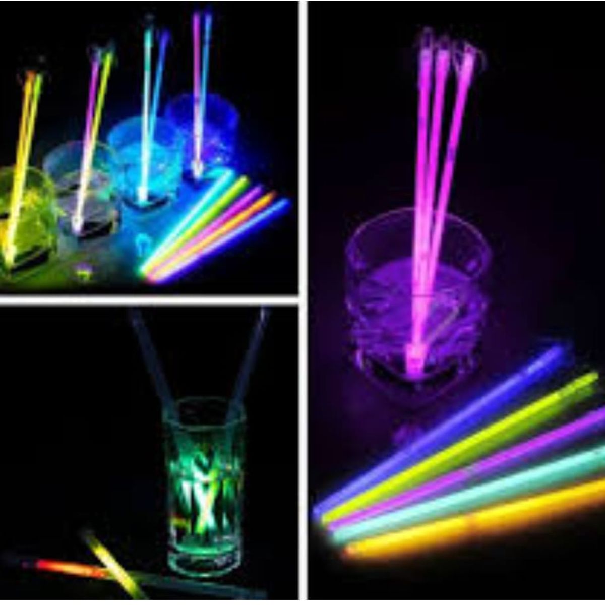 GENERICO - Removedor de tragos neón 6 pack x 3 unid.