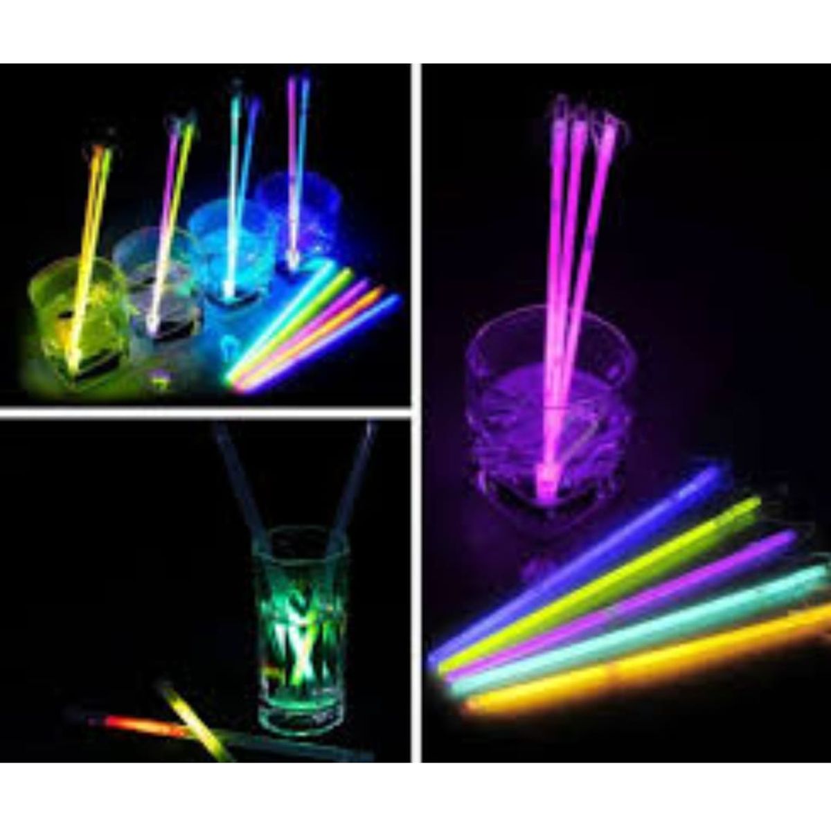 GENERICO - Removedor de tragos neón 6 pack x 3 unid.