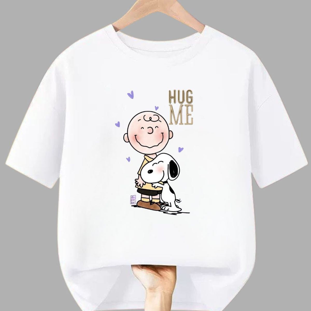 GENERICO - Polos Algodon Snoop Amigos Blanco - Tallas desde 6 hasta XL