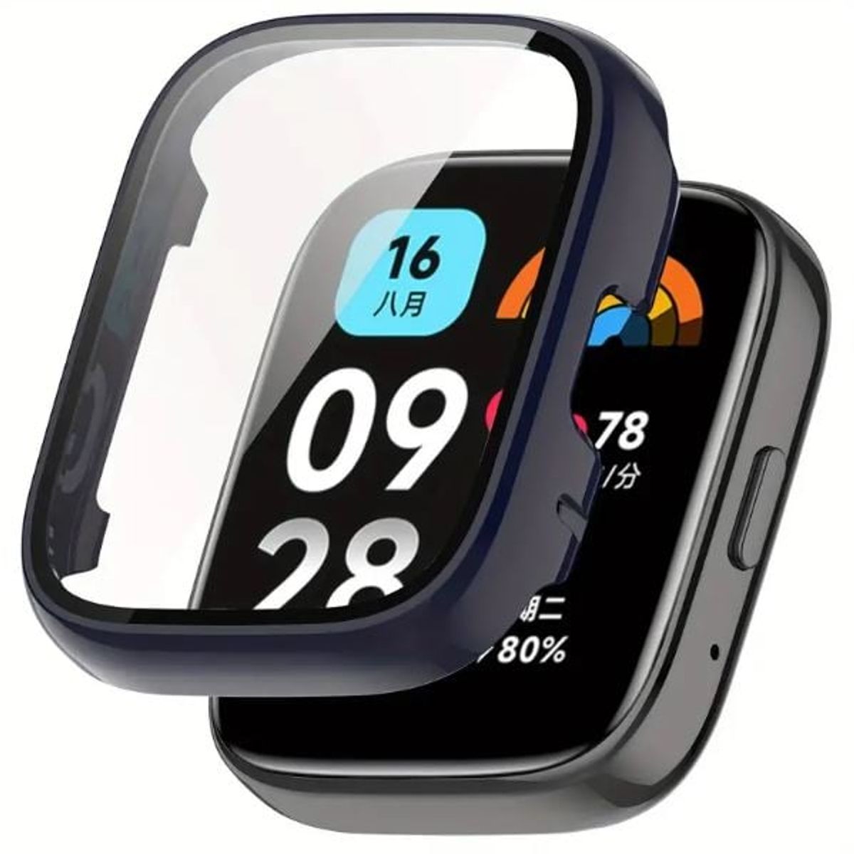 GENERICO - BUMPER PARA XIAOMI REDMI WATCH 3 ACTIVE AZUL