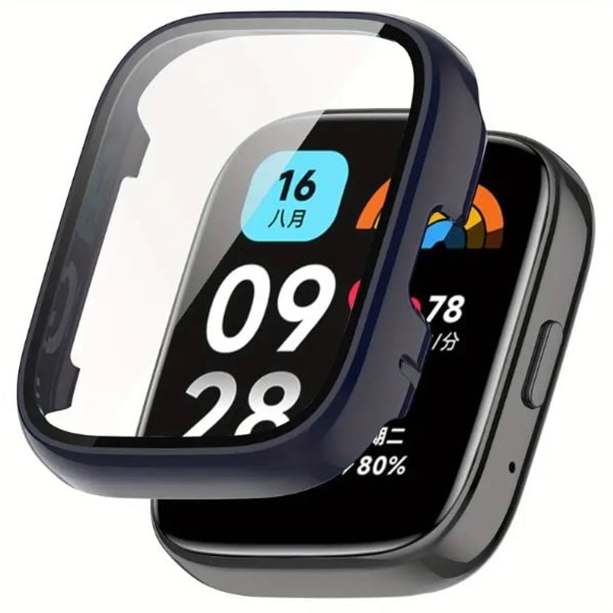 GENERICO - BUMPER PARA XIAOMI REDMI WATCH 3 ACTIVE AZUL