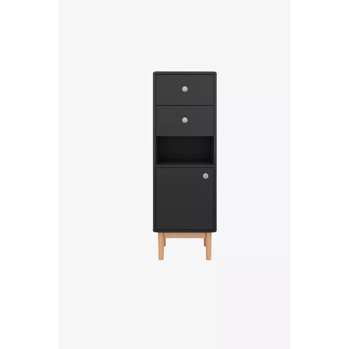 TU MESITA - Mueble Organizador de Baño Oasis color Negro TU MESITA