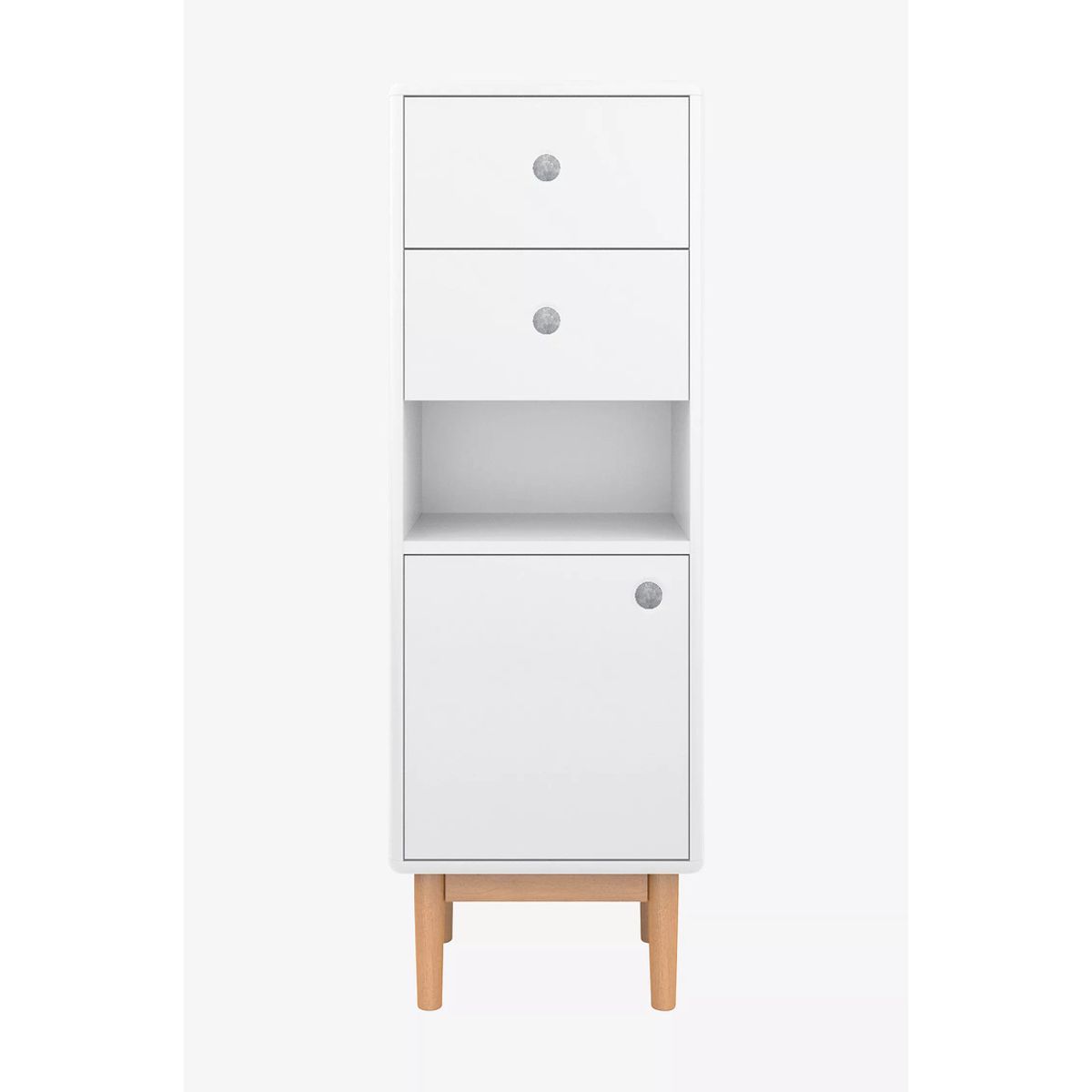 TU MESITA - Mueble Organizador de Baño Oasis color Blanco TU MESITA