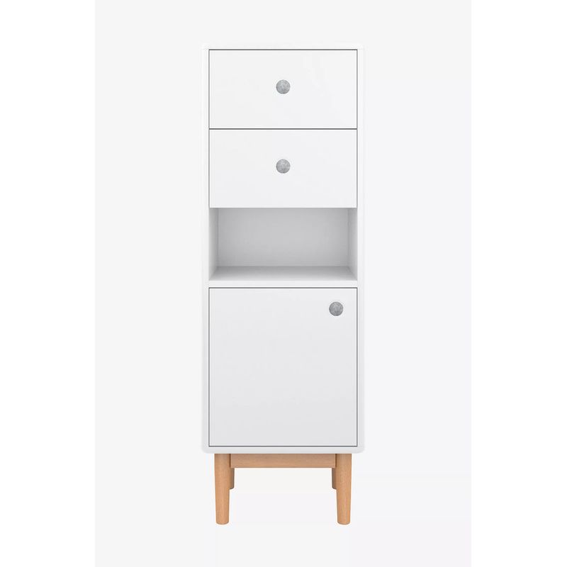 TU MESITA - Mueble Organizador de Baño Oasis color Blanco TU MESITA