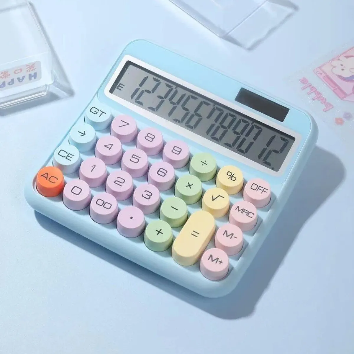 GENERICO - CALCULADORA DIGITAL KAWAI CELESTE