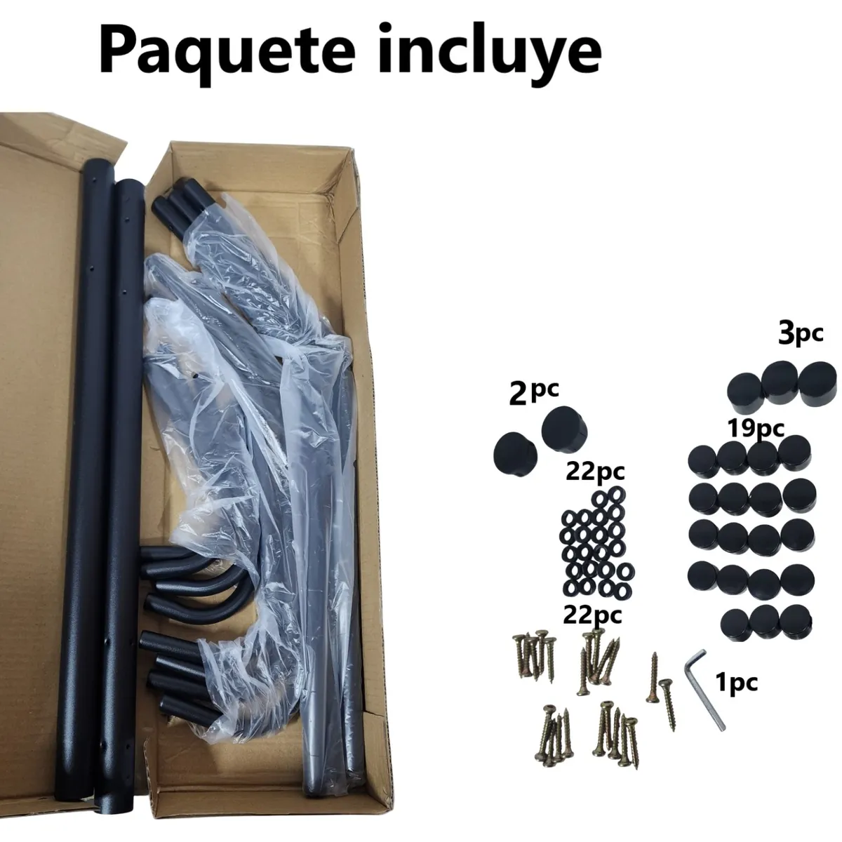 GENERICO - Organizador Perchero Colgador de Ropa Armable NEGRO