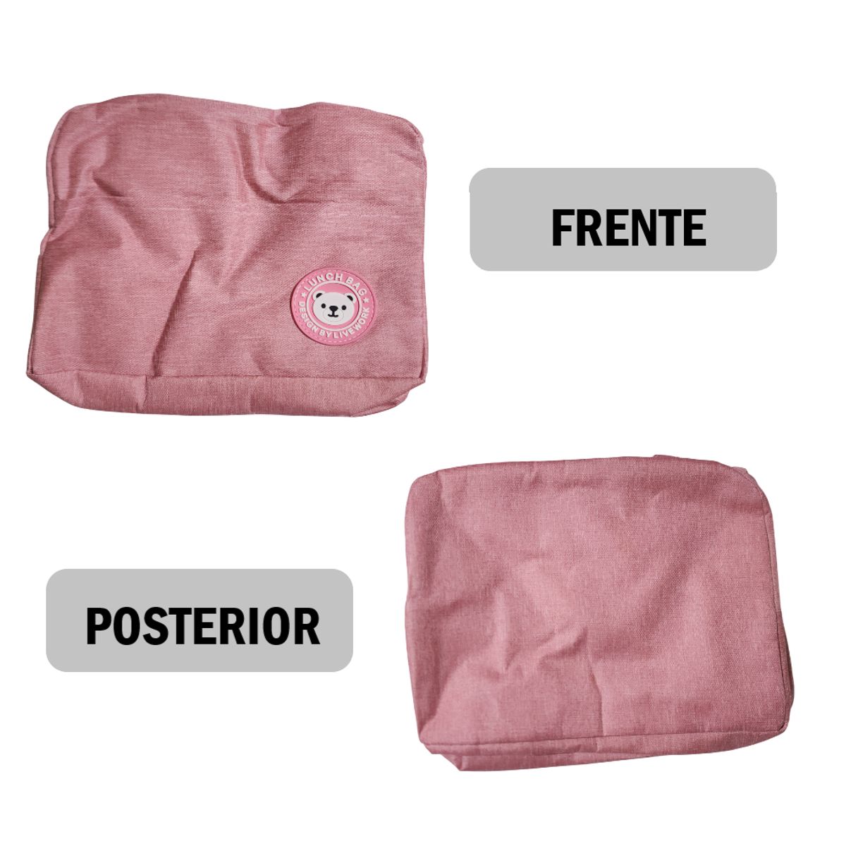 GENERICO - Lonchera Bolso Para alimentos - Rosa