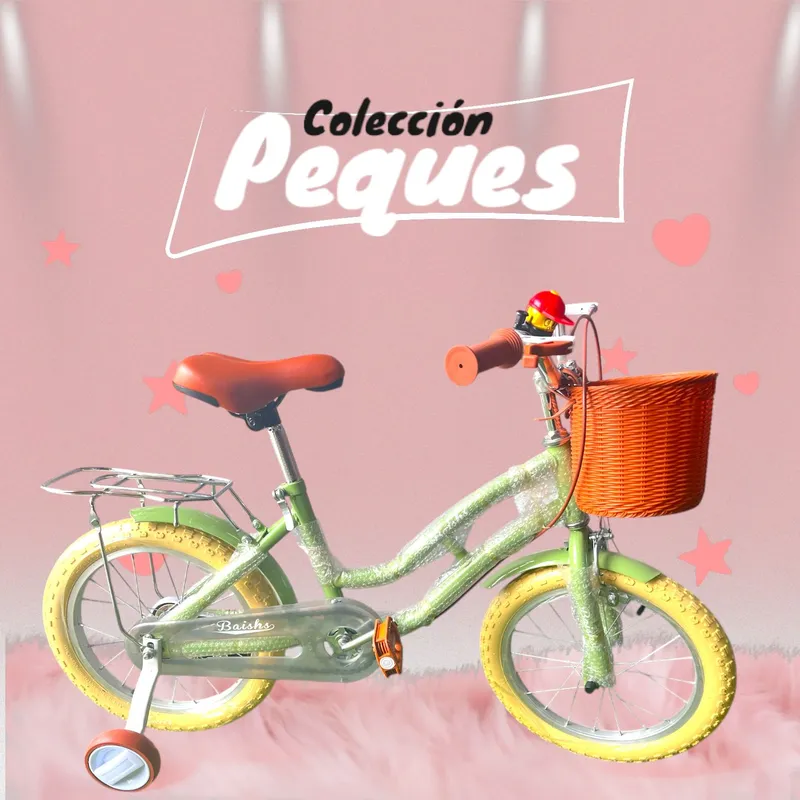 GENERICO - Bicicleta Color Verde Agua  Aro 16