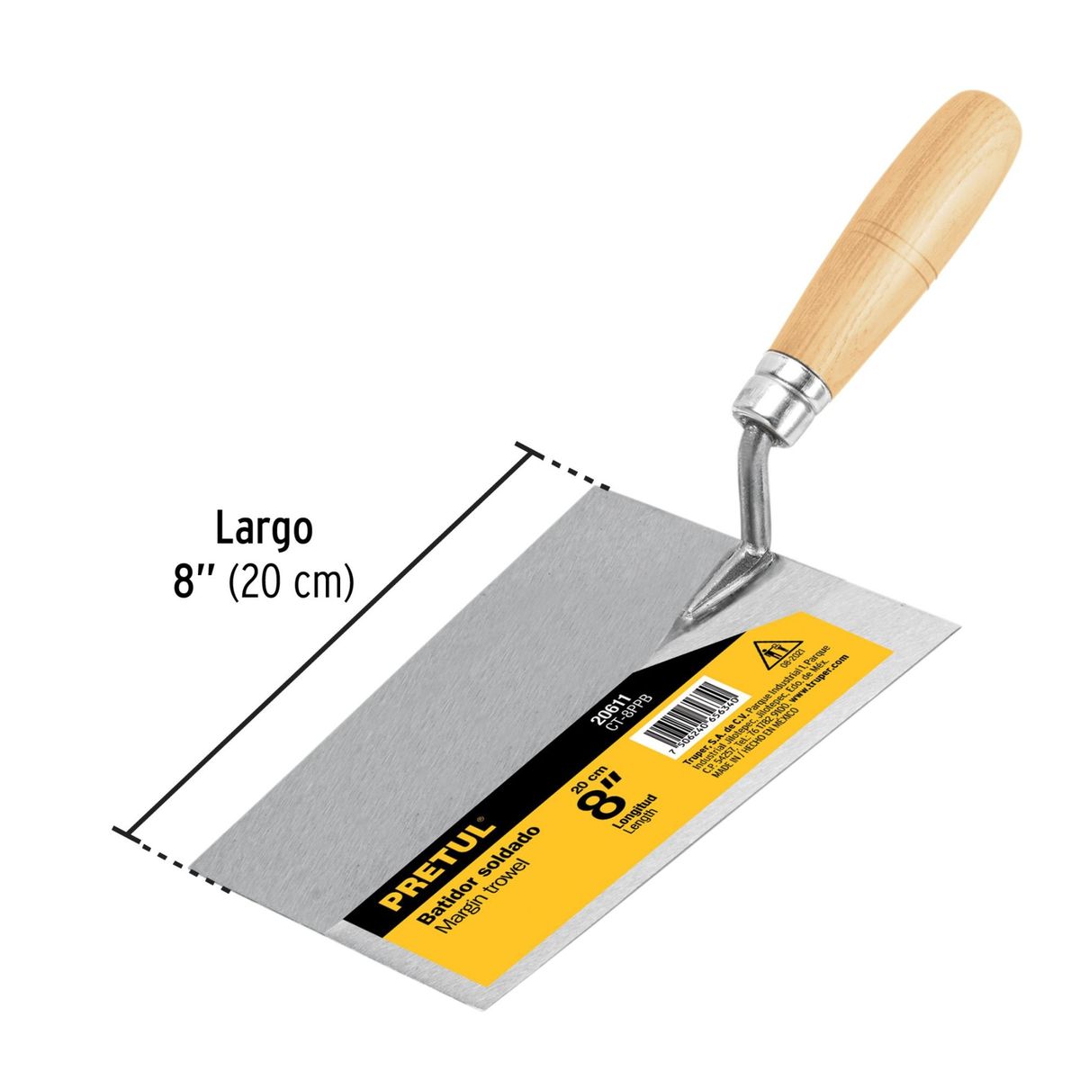 PRETUL - Plancha de batir 8 Pretul