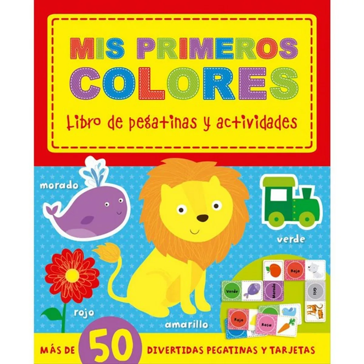 GENERICO - MIS PRIMEROS COLORES LIBRO DE PEGATINAS Y ACTIVIDADES