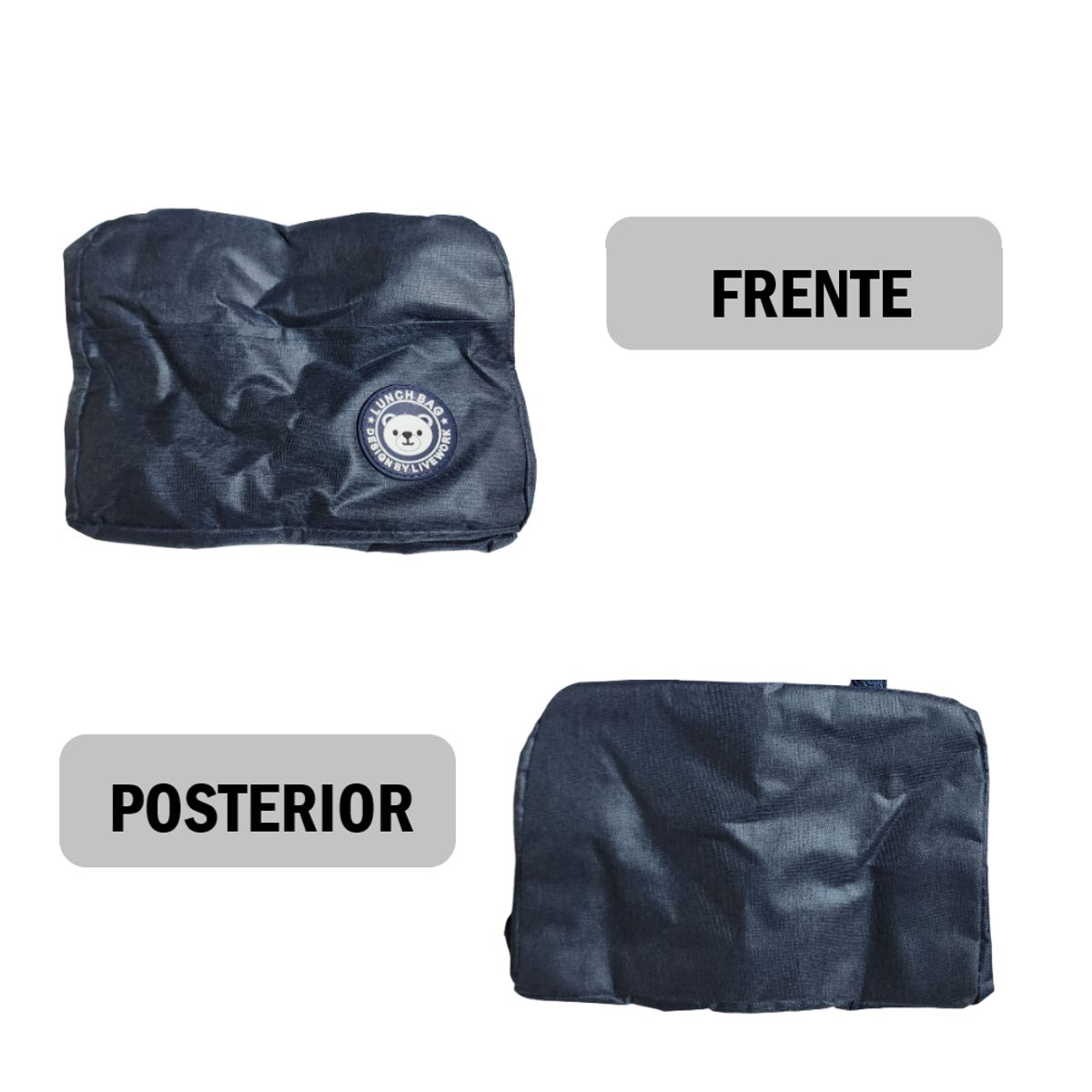 GENERICO - Lonchera Bolso Para alimentos - Azul