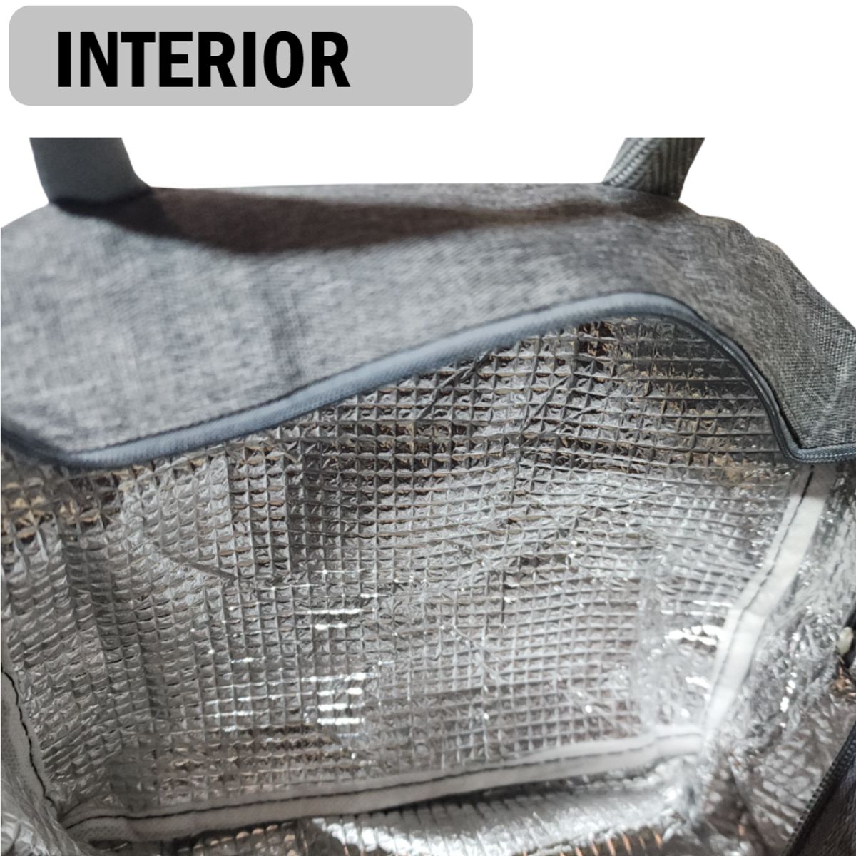 GENERICO - Lonchera Bolso Para alimentos - Gris