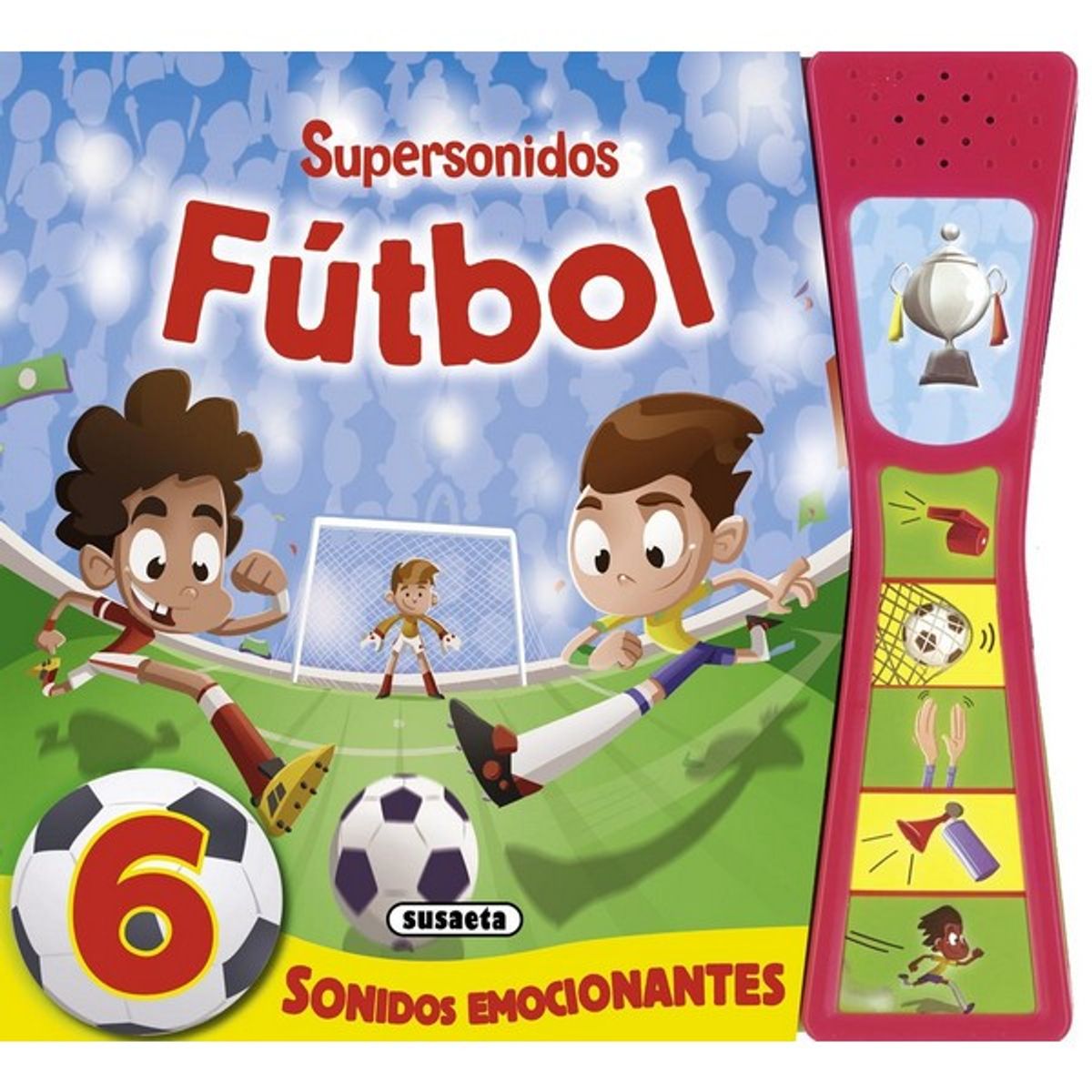 GENERICO - FUTBOL SUPERSONIDOS  libro con sonidos