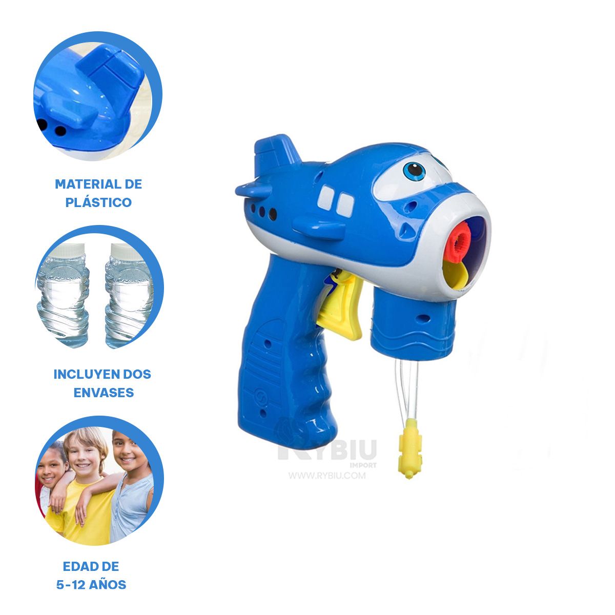 GENERICO - Articulo con 2 Envases en Azul Y+Envoltorio de Regalo