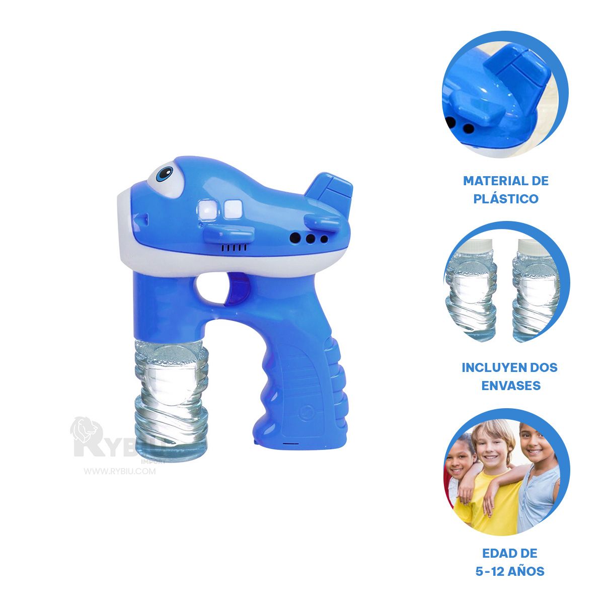 GENERICO - Articulo con 2 Envases en Azul Y+Envoltorio de Regalo