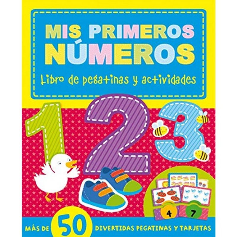 GENERICO - MIS PRIMEROS NUMEROS LIBRO DE PEGATINAS Y ACTIVIDADES