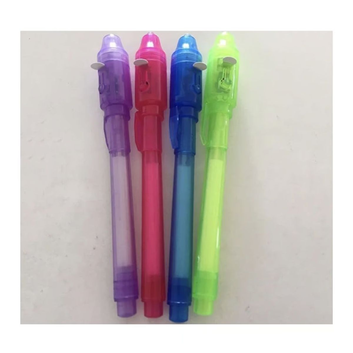 GENERICO - BOLÍGRAFO LAPIZ ESPÍA CON LUZ LED TINTA INVISIBLE